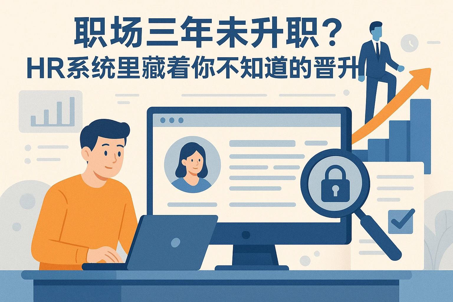 职场三年未升职?HR系统里藏着你不知道的晋升密码