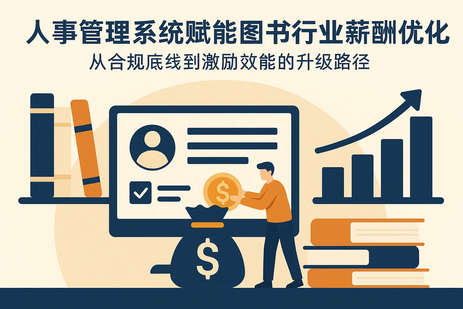 人事管理系统赋能图书行业薪酬优化：从合规底线到激励效能的升级路径
