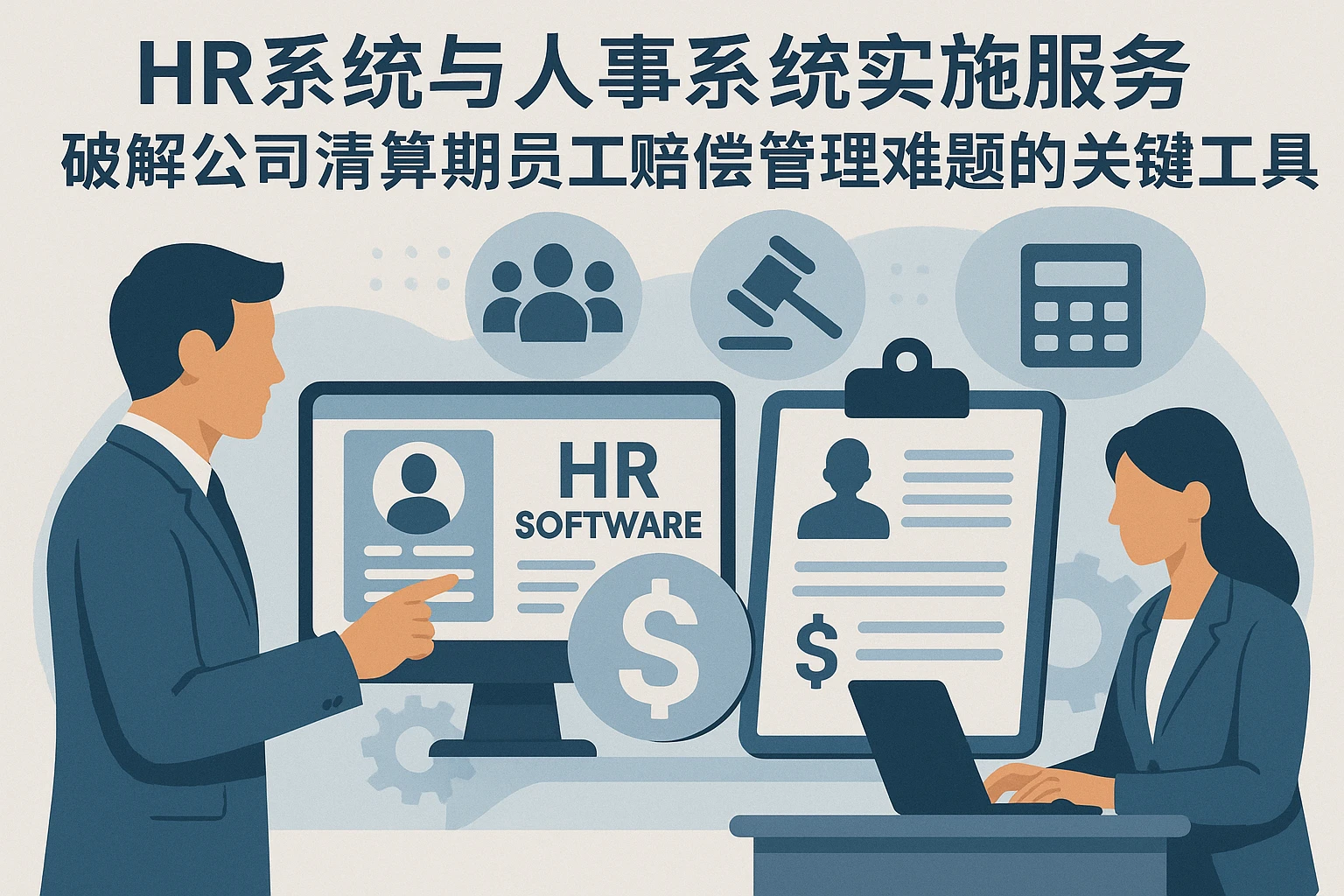 HR系统与人事系统实施服务：破解公司清算期员工赔偿管理难题的关键工具