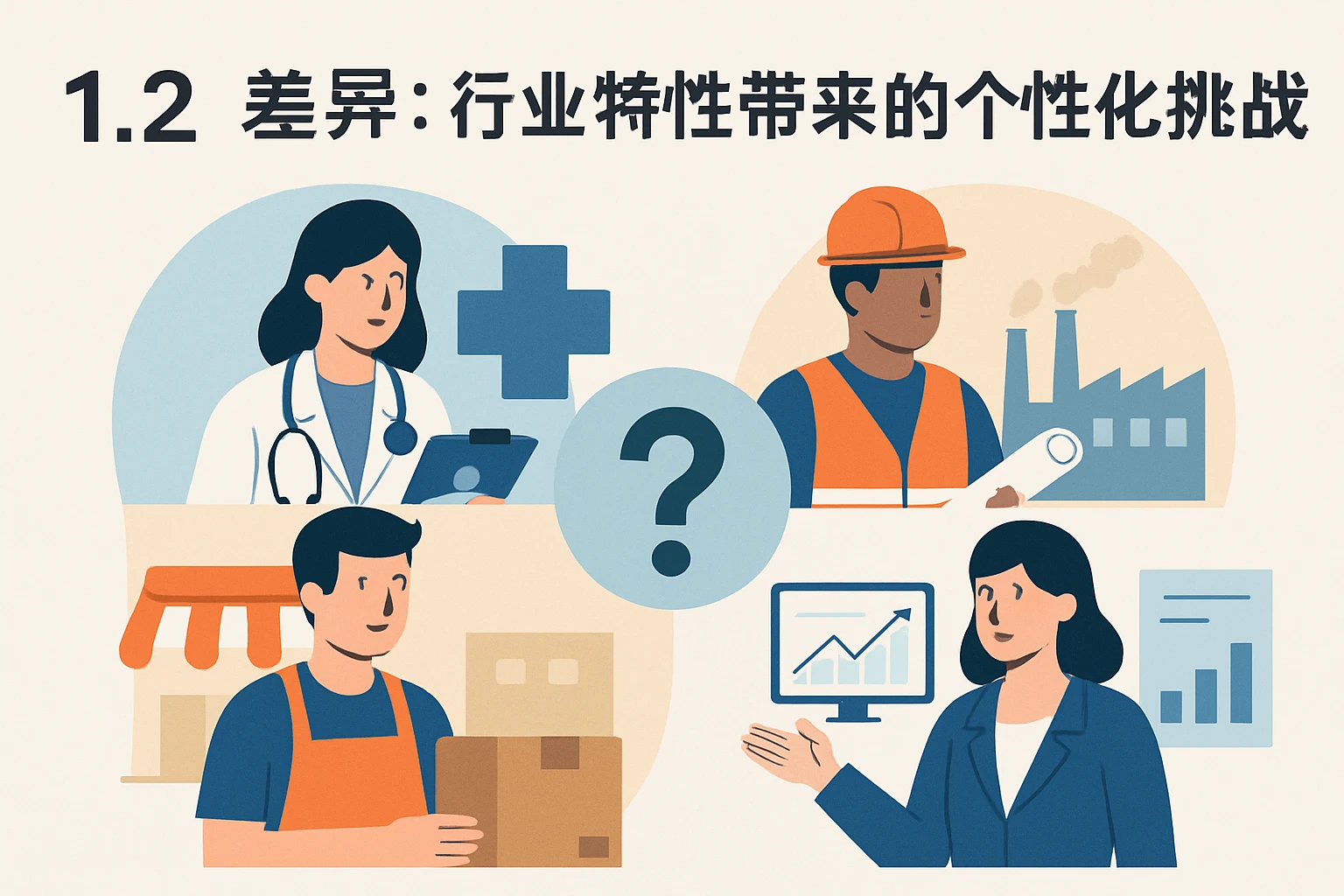 1.2 差异:行业特性带来的个性化挑战