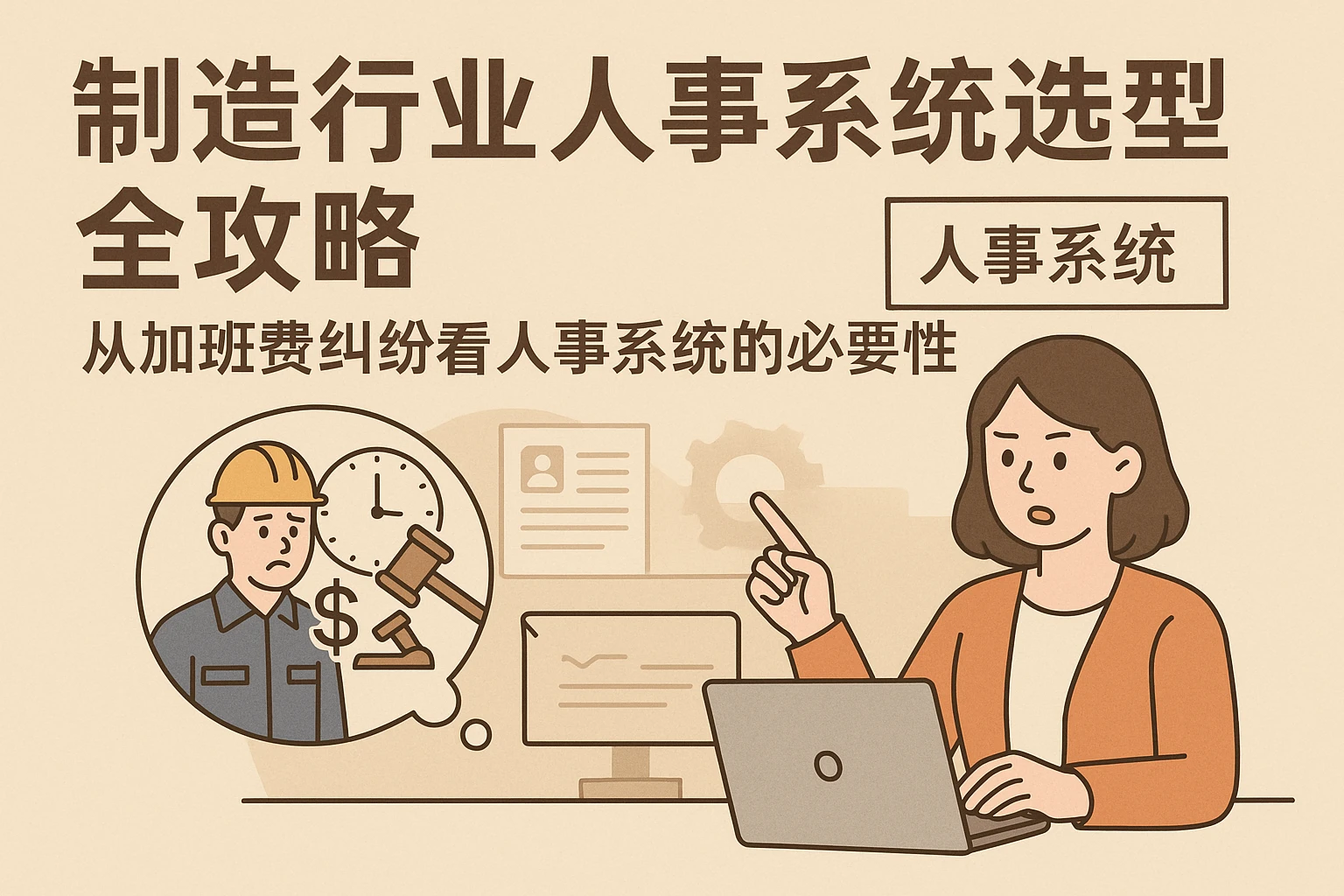 制造行业人事系统选型全攻略:从加班费纠纷看人事系统的必要性