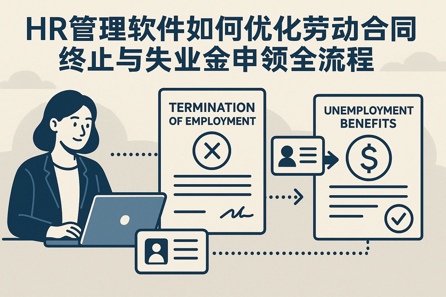 HR管理软件如何优化劳动合同终止与失业金申领全流程