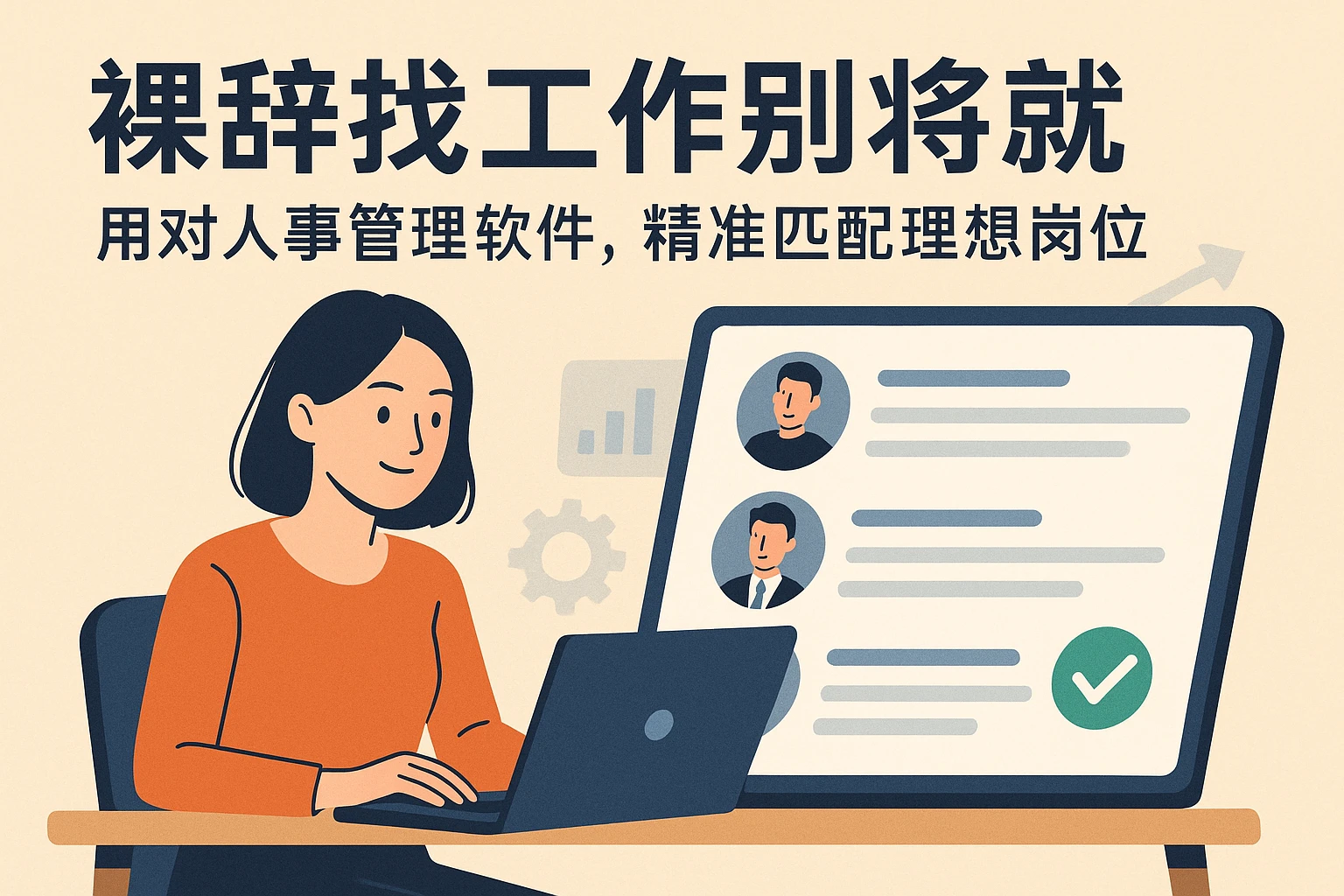 裸辞找工作别将就：用对人事管理软件，精准匹配理想岗位