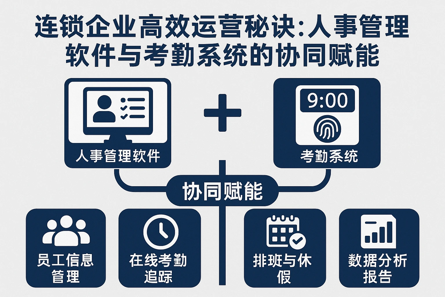连锁企业高效运营秘诀：人事管理软件与考勤系统的协同赋能