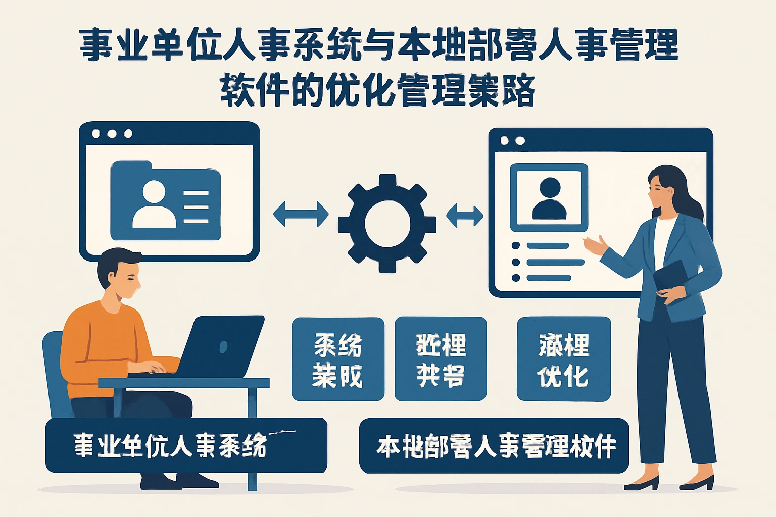 事业单位人事系统与本地部署人事管理软件的优化管理策略