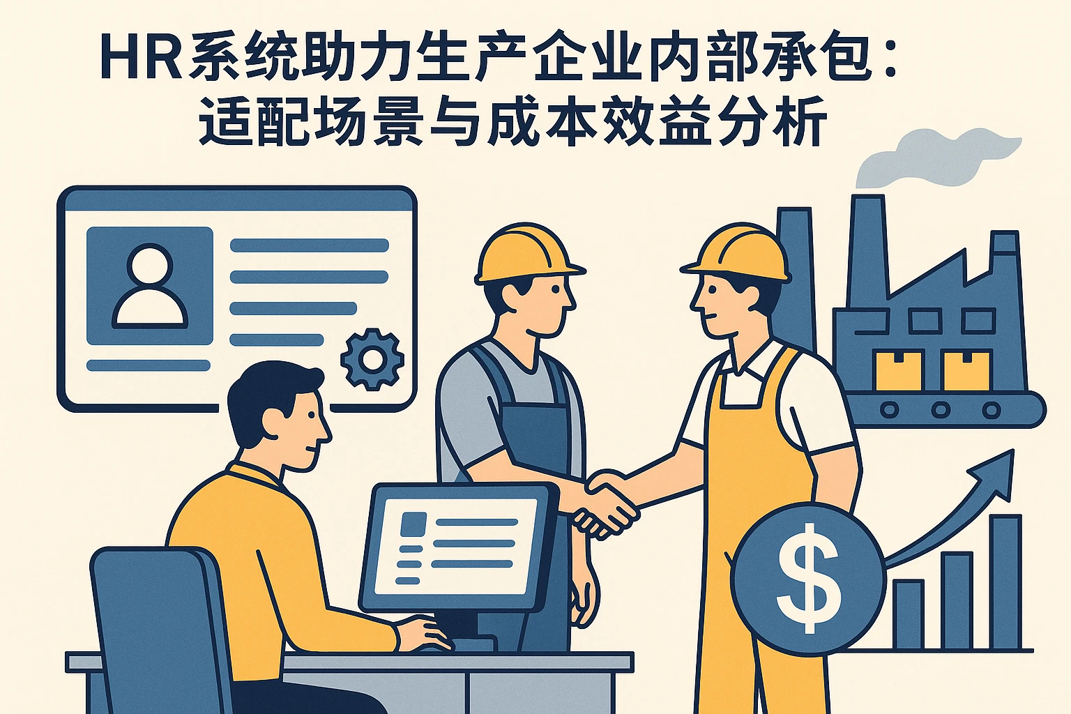 HR系统助力生产企业内部承包：适配场景与成本效益分析