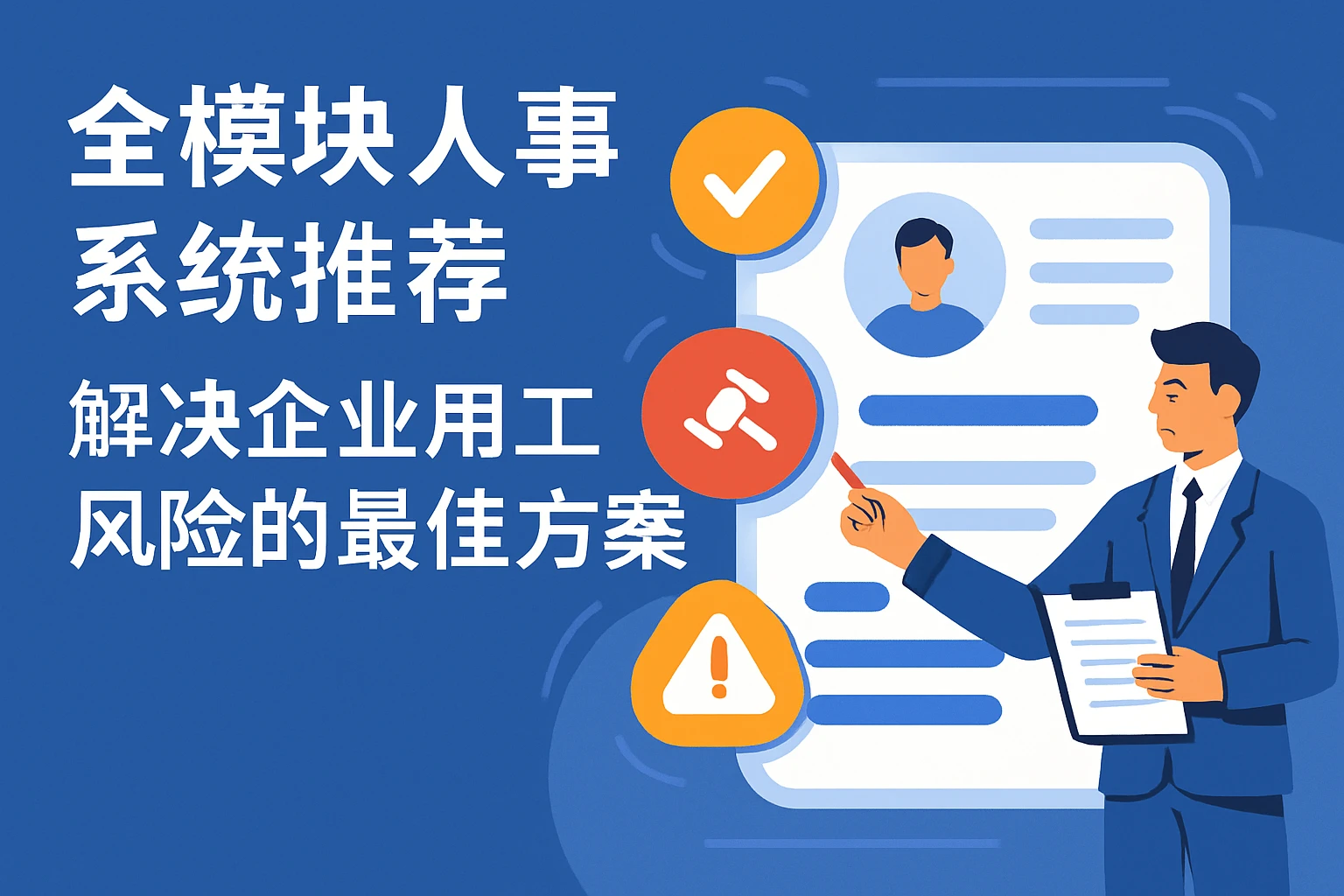 全模块人事系统推荐:解决企业用工风险的最佳方案