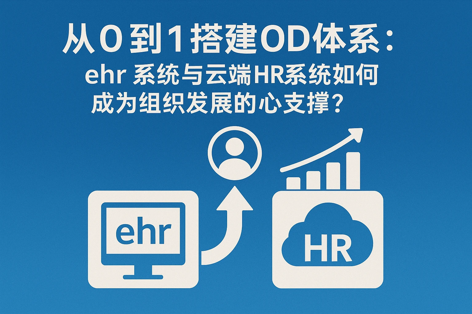 从0到1搭建OD体系：ehr系统与云端HR系统如何成为组织发展的核心支撑？
