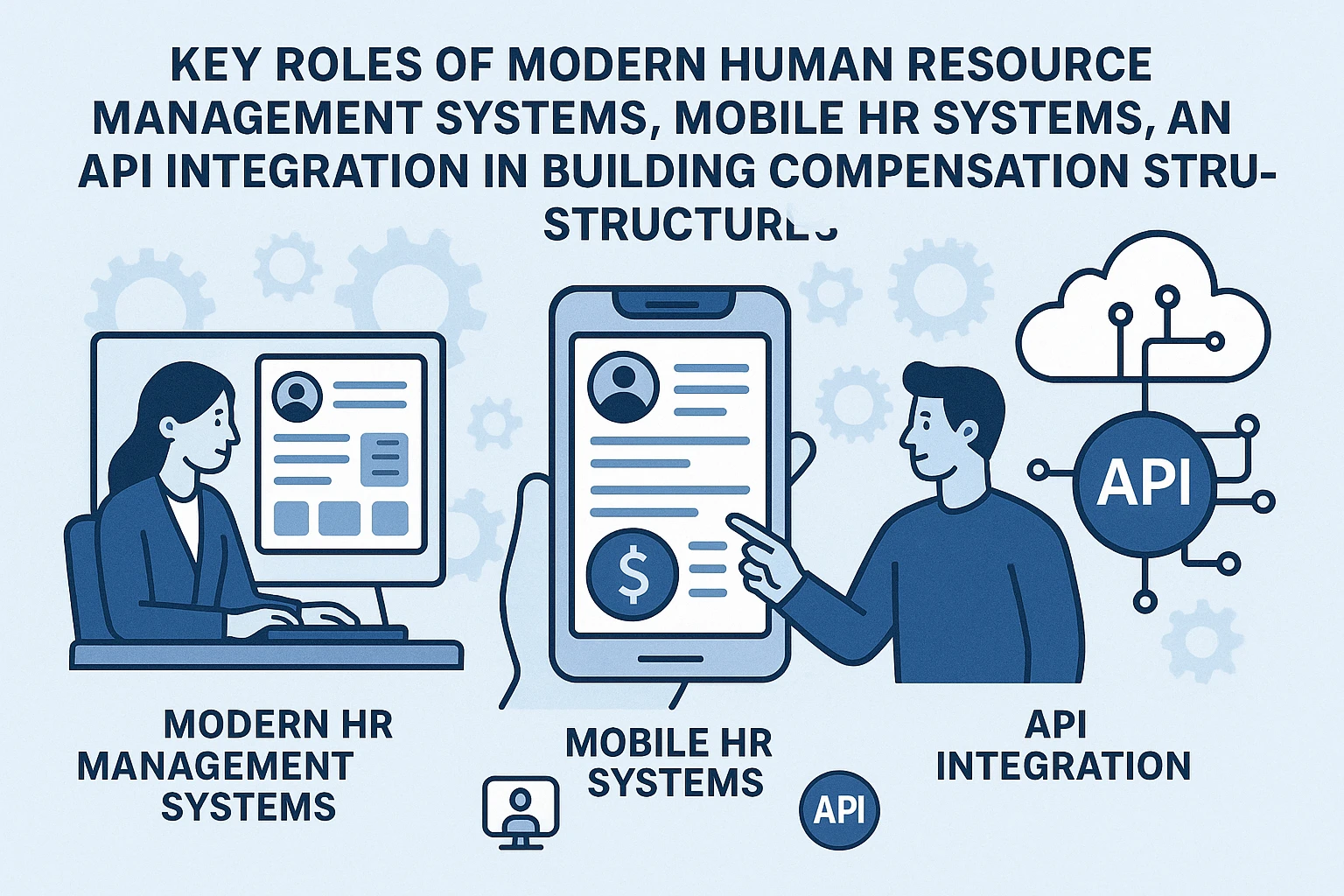 现代人事管理系统、移动人事系统与API接口在薪酬体系搭建中的关键作用