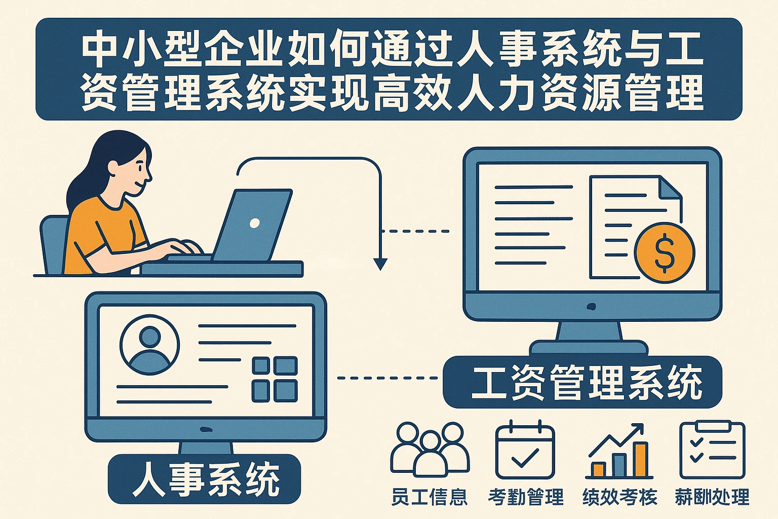 中小型企业如何通过人事系统与工资管理系统实现高效人力资源管理