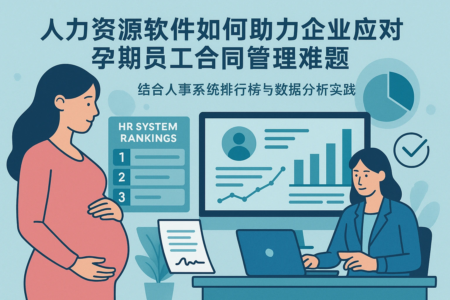 人力资源软件如何助力企业应对孕期员工合同管理难题——结合人事系统排行榜与数据分析实践