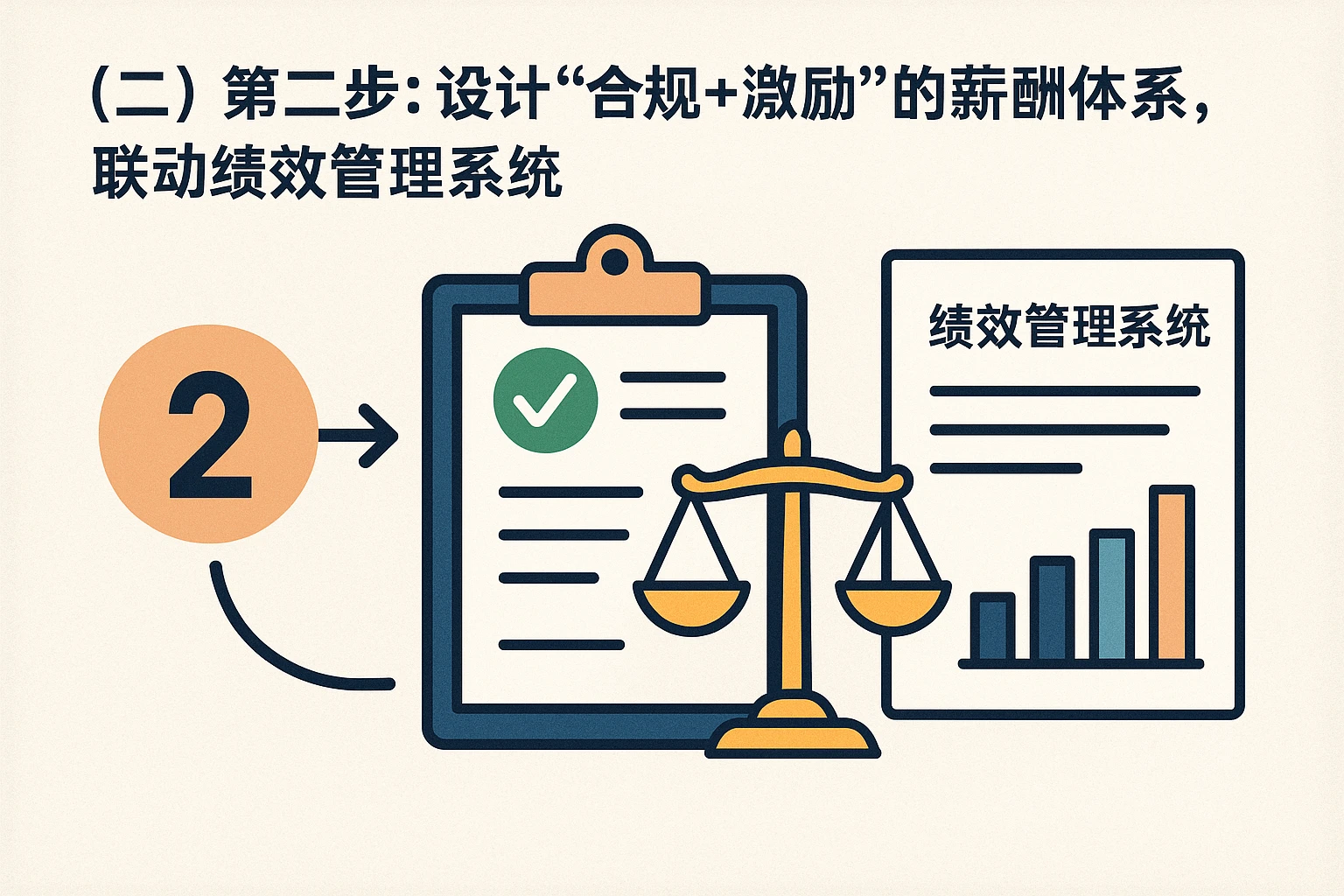 (二)第二步:设计“合规+激励”的薪酬体系,联动绩效管理系统