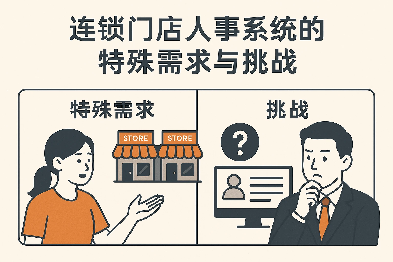 2 连锁门店人事系统的特殊需求与挑战