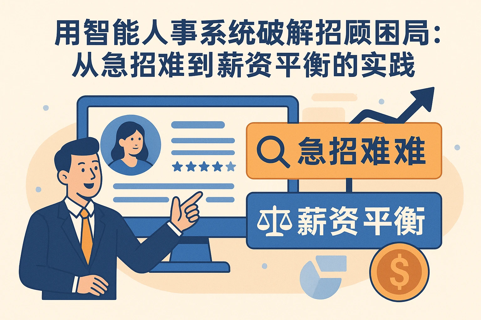 用智能人事系统破解招聘困局:从急招难到薪资平衡的实战路径