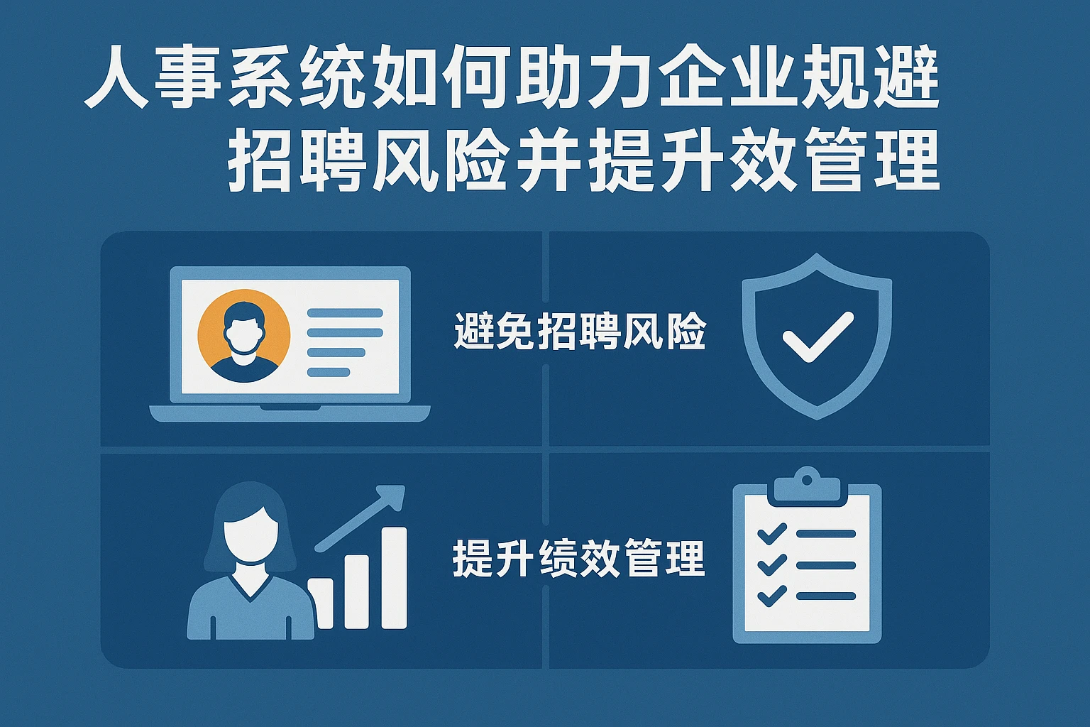 人事系统如何助力企业规避招聘风险并提升绩效管理