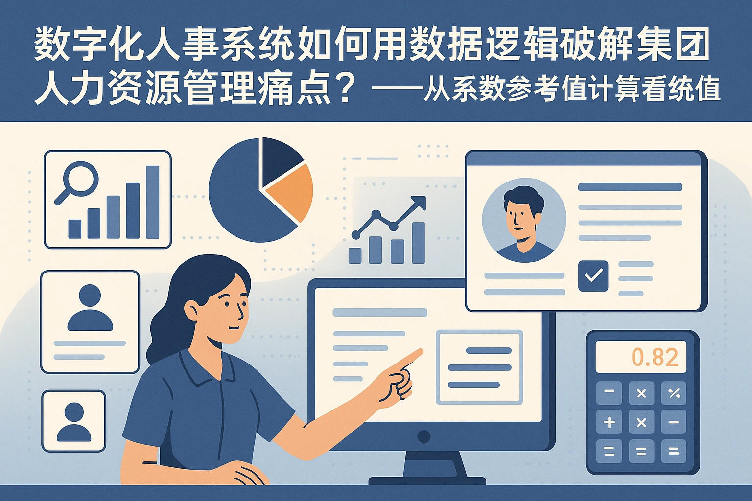 数字化人事系统如何用数据逻辑破解集团人力资源管理痛点？——从系数参考值计算看系统价值
