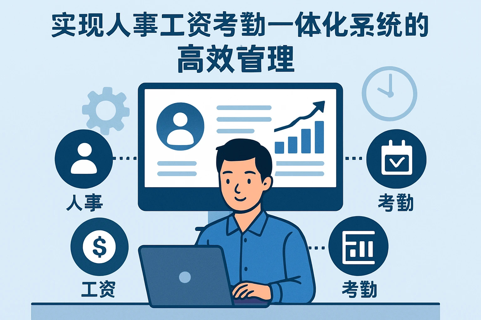 人力资源信息化系统如何实现人事工资考勤一体化系统的高效管理