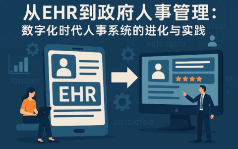 从EHR到政府人事管理：数字化时代人事系统的进化与实践