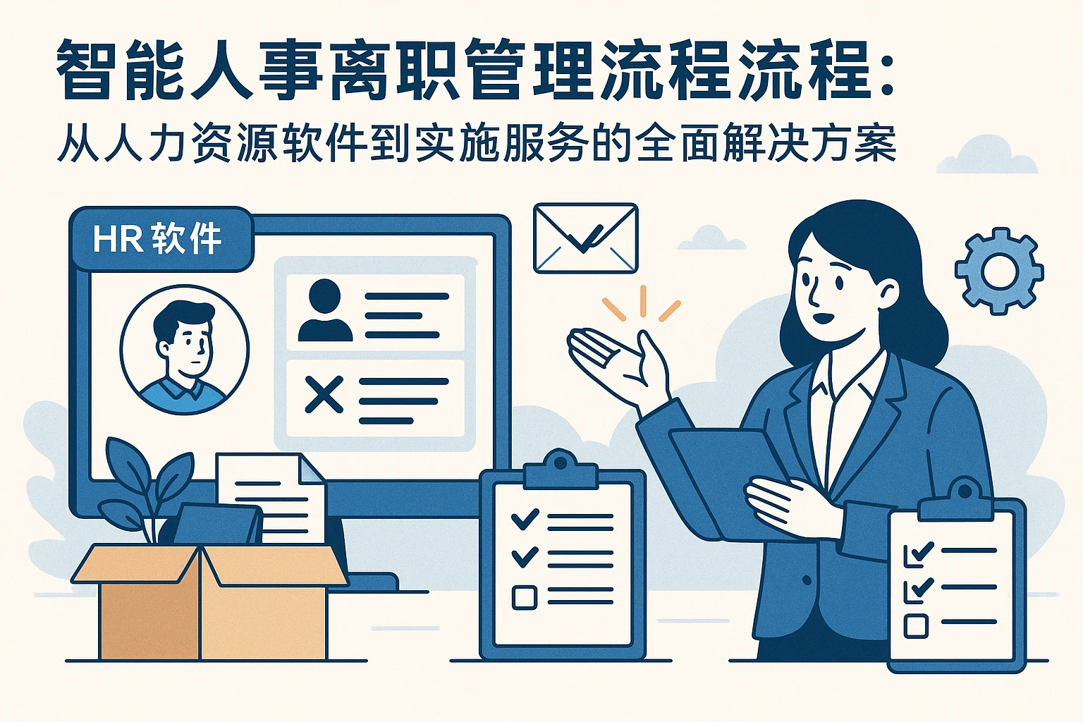 智能人事系统如何优化员工离职管理流程:从人力资源软件到实施服务的全面解决方案