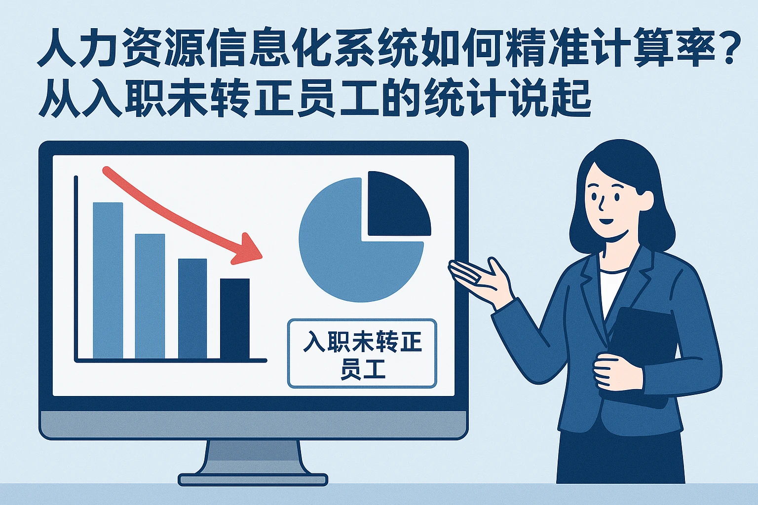 人力资源信息化系统如何精准计算离职率?从入职未转正员工的统计说起