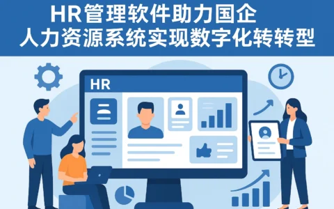 HR管理软件助力国企人力资源系统实现数字化转型