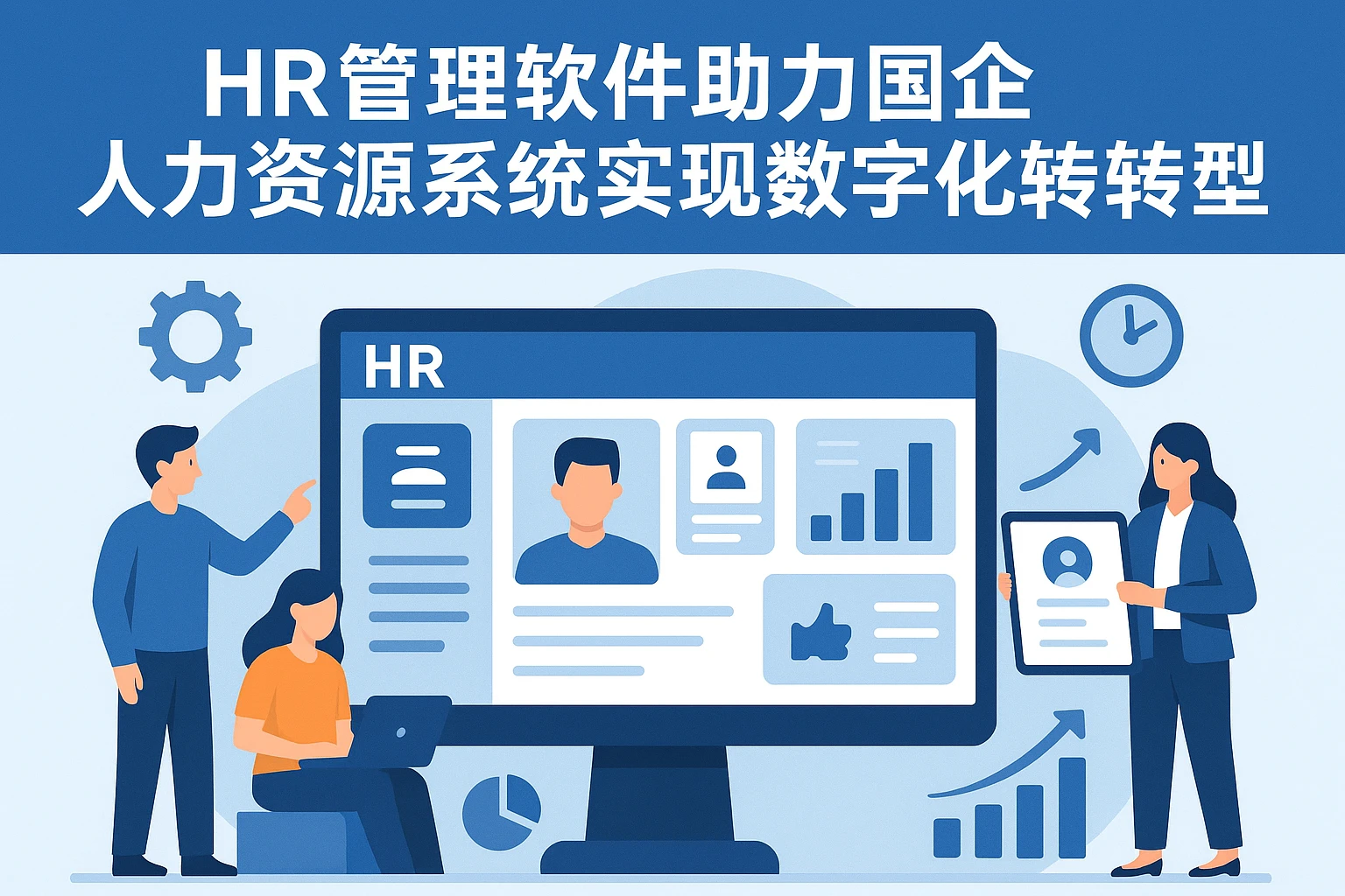 HR管理软件助力国企人力资源系统实现数字化转型