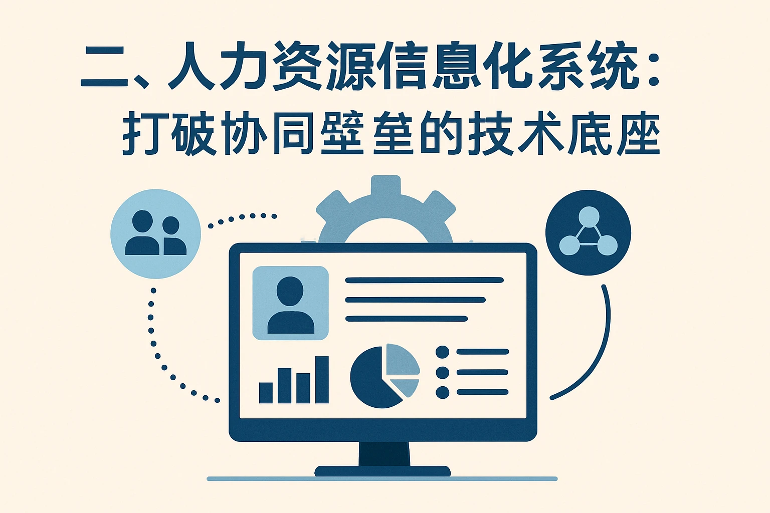 二、人力资源信息化系统：打破协同壁垒的技术底座