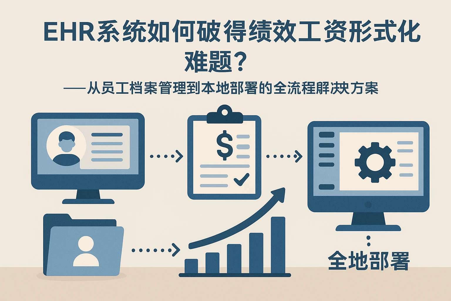 EHR系统如何破解绩效工资形式化难题？——从员工档案管理到本地部署的全流程解决方案