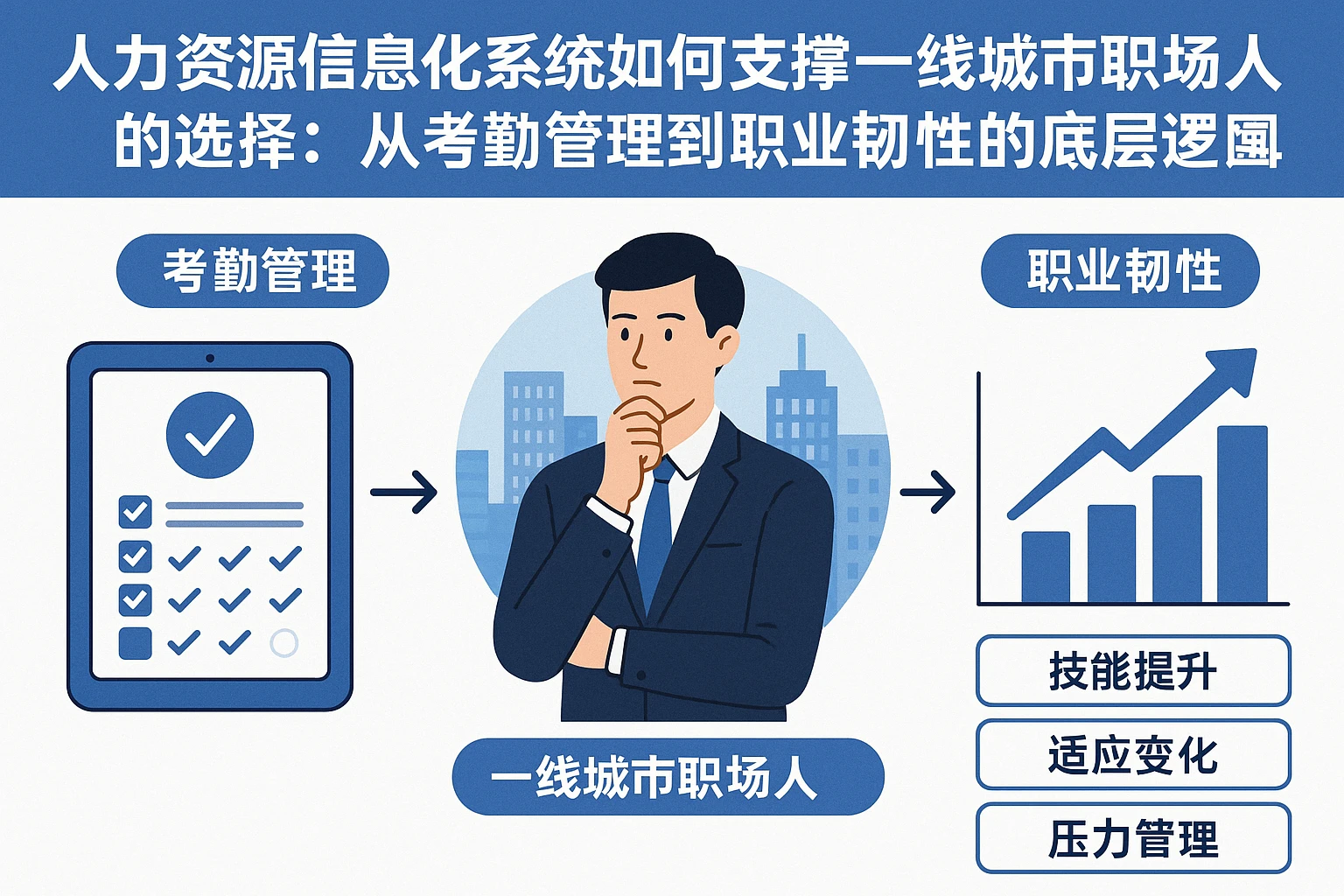 人力资源信息化系统如何支撑一线城市职场人的选择：从考勤管理到职业韧性的底层逻辑
