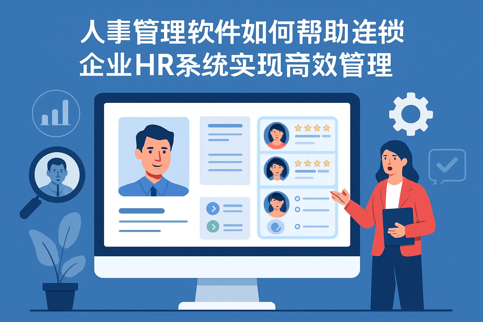 人事管理软件如何帮助连锁企业HR系统实现高效管理