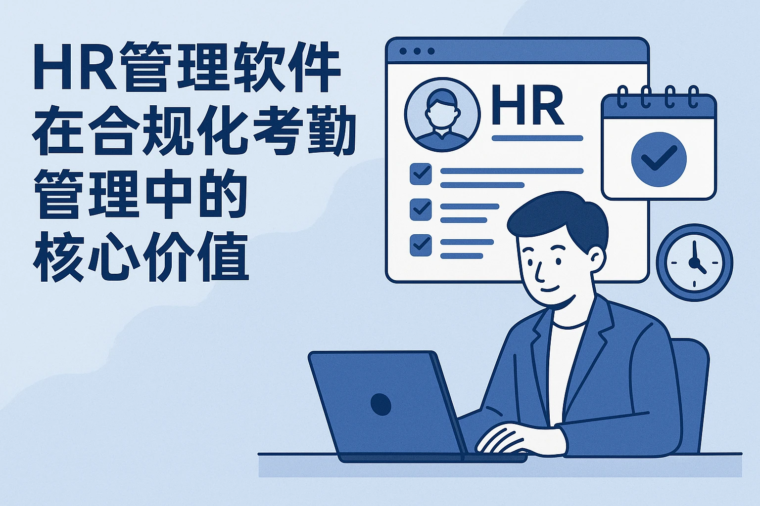 HR管理软件在合规化考勤管理中的核心价值