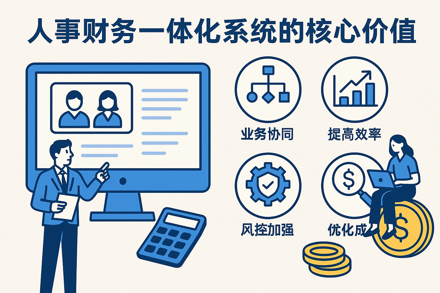 人事财务一体化系统的核心价值