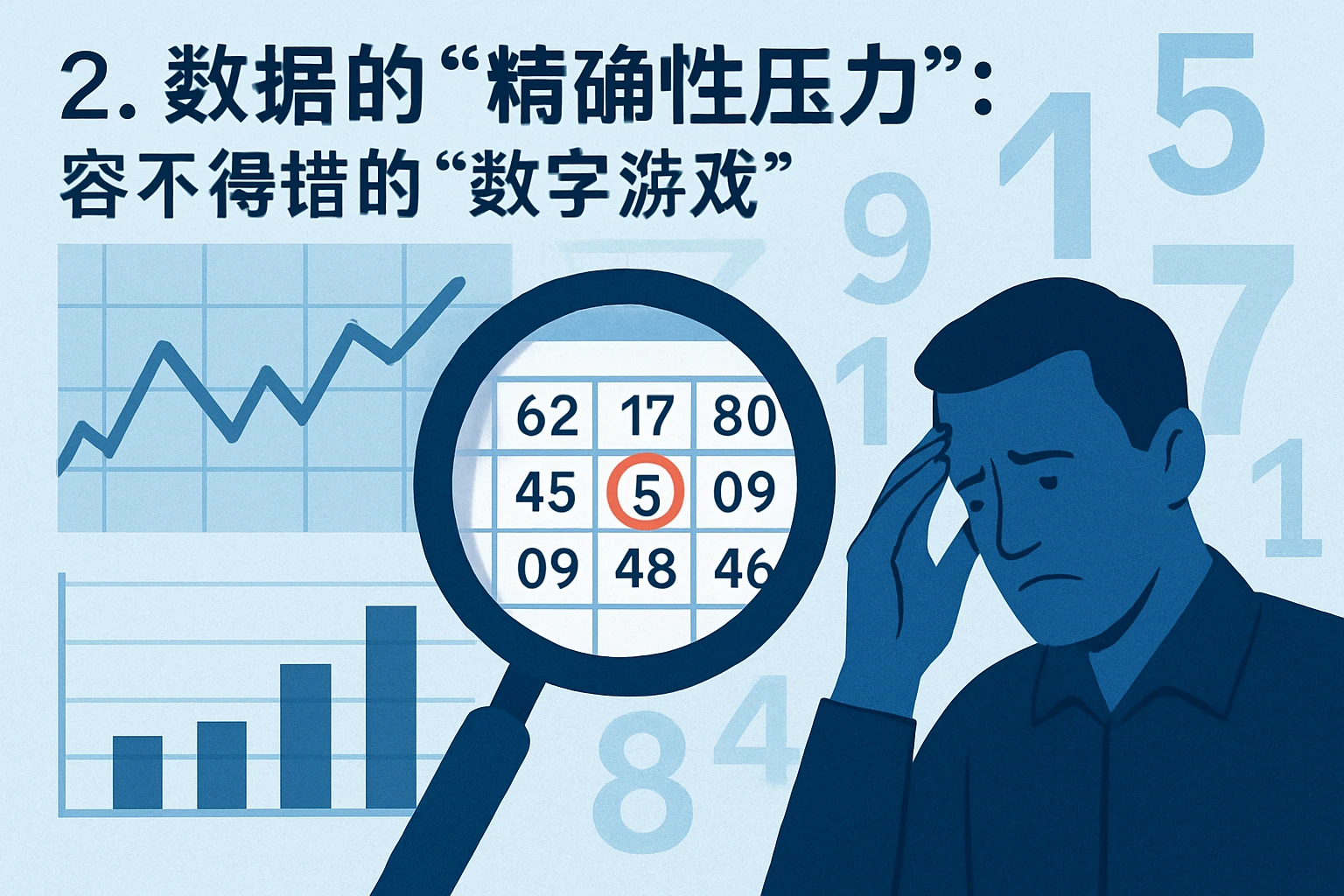 2. 数据的“精确性压力”：容不得错的“数字游戏”