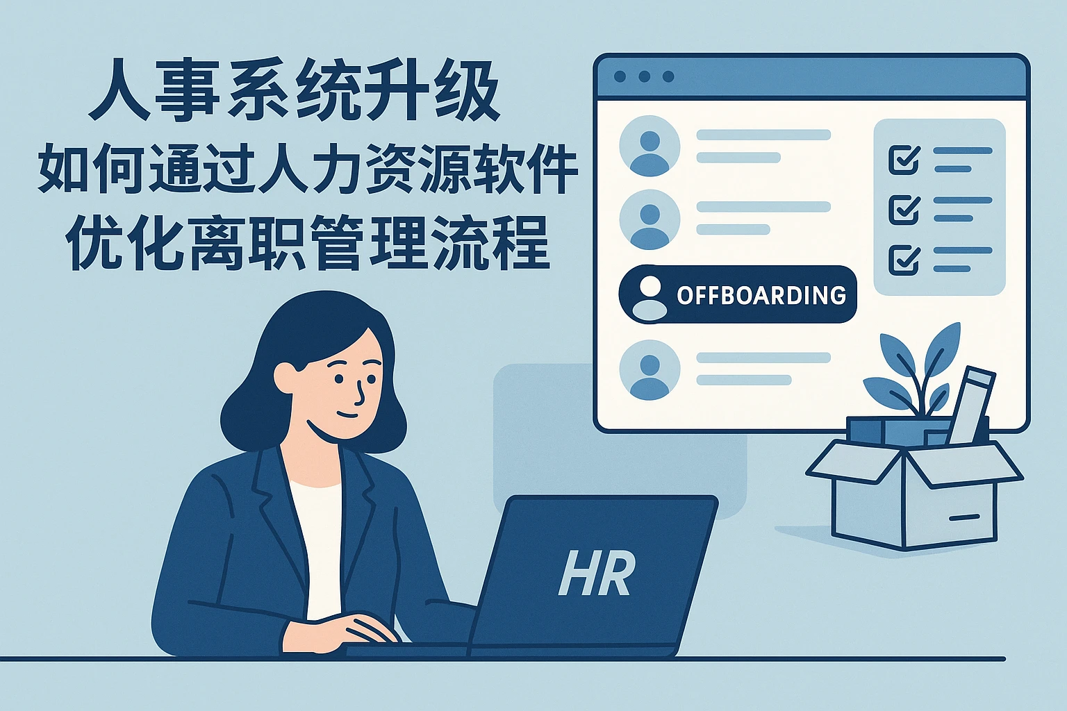 人事系统升级如何通过人力资源软件优化离职管理流程