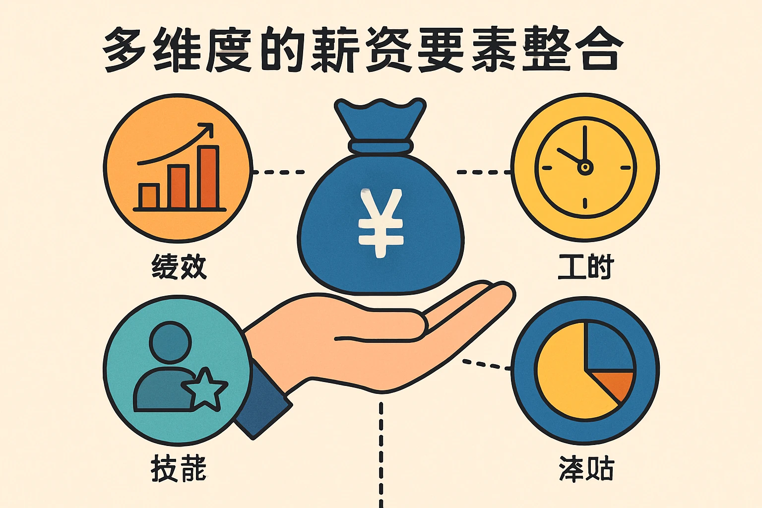多维度的薪资要素整合