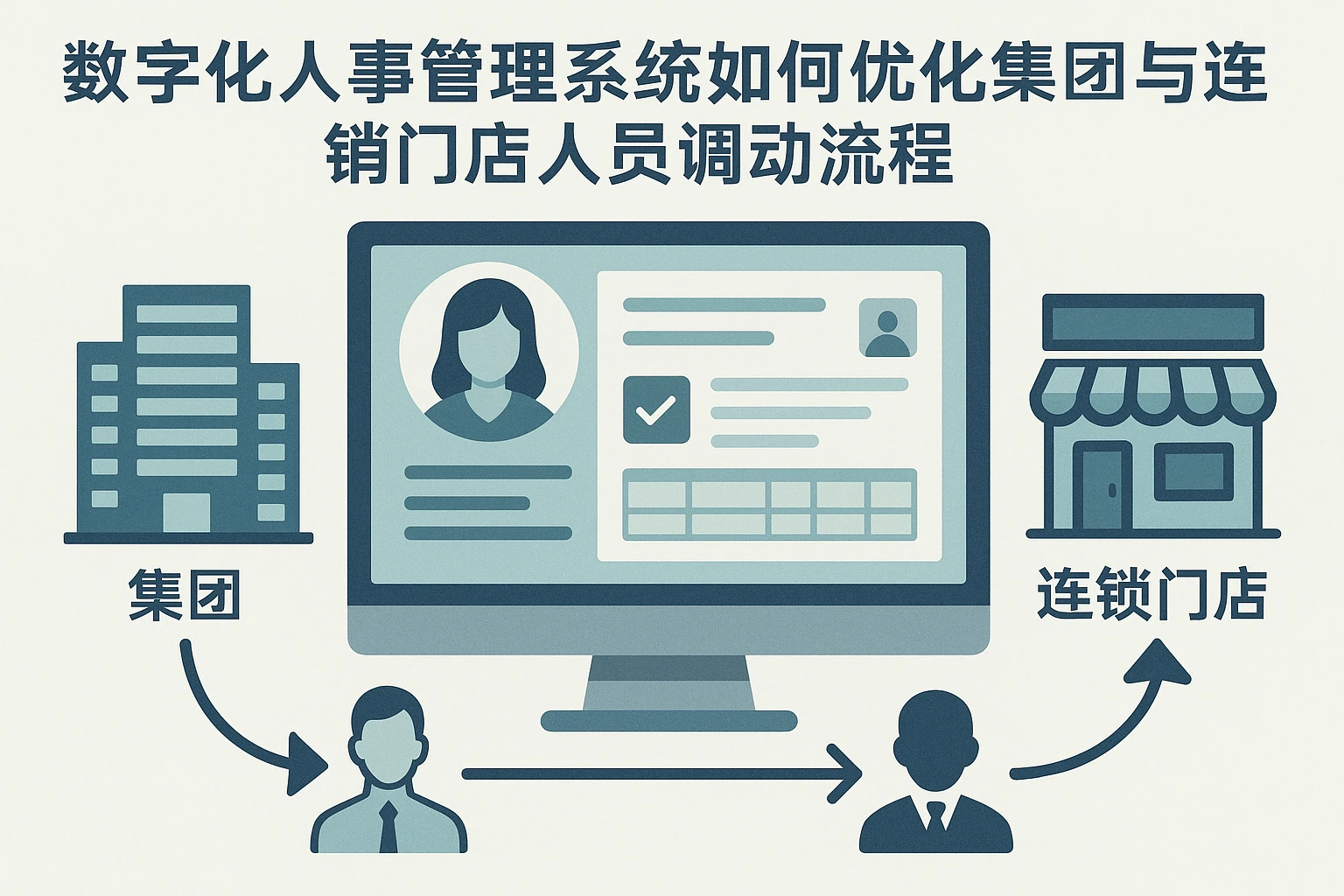 数字化人事管理系统如何优化集团与连锁门店人员调动流程