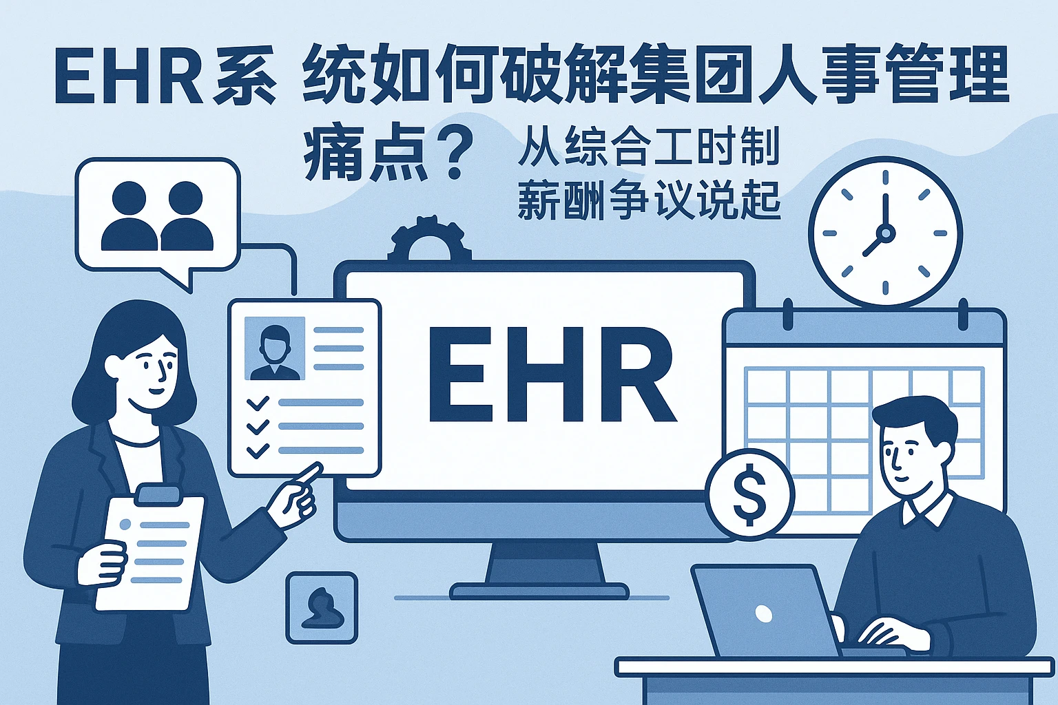 EHR系统如何破解集团人事管理痛点?从综合工时制薪酬争议说起