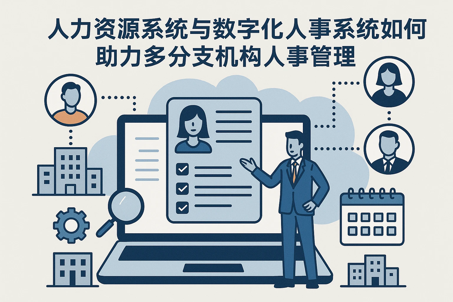 人力资源系统与数字化人事系统如何助力多分支机构人事管理