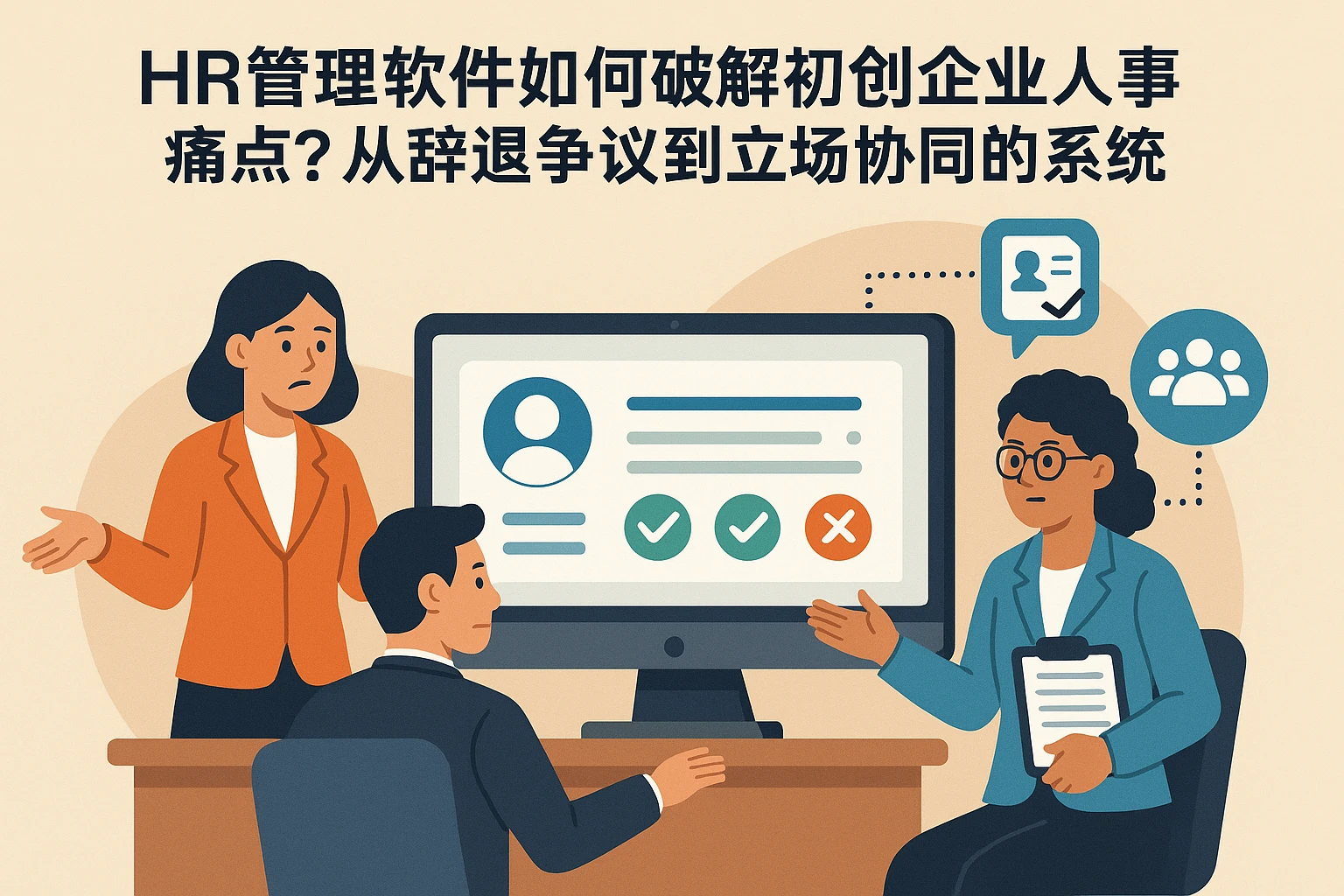 HR管理软件如何破解初创企业人事痛点？从辞退争议到立场协同的系统解法