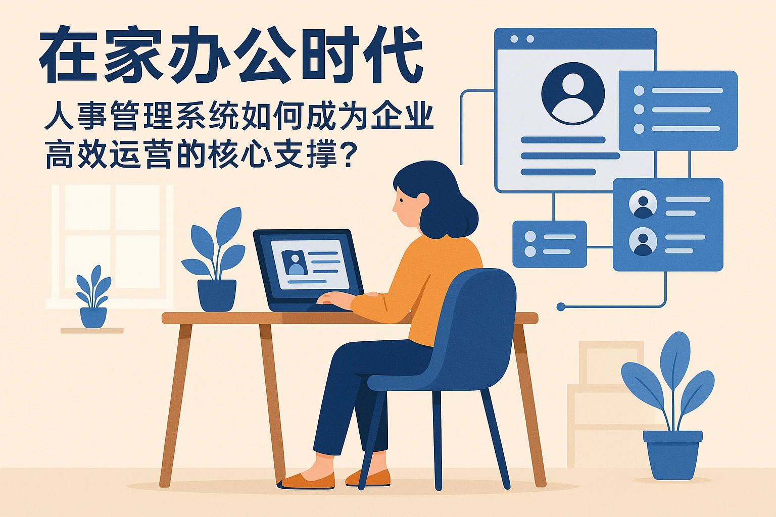 在家办公时代，人事管理系统如何成为企业高效运营的核心支撑？