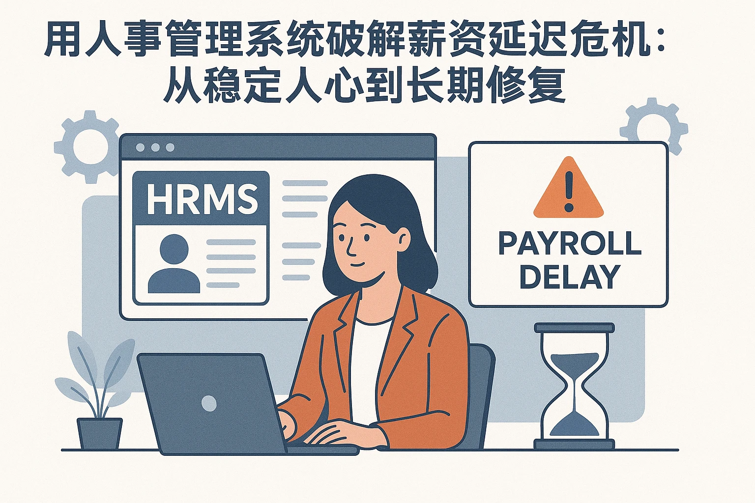 用人事管理系统破解薪资延迟危机：从稳定人心到长期修复