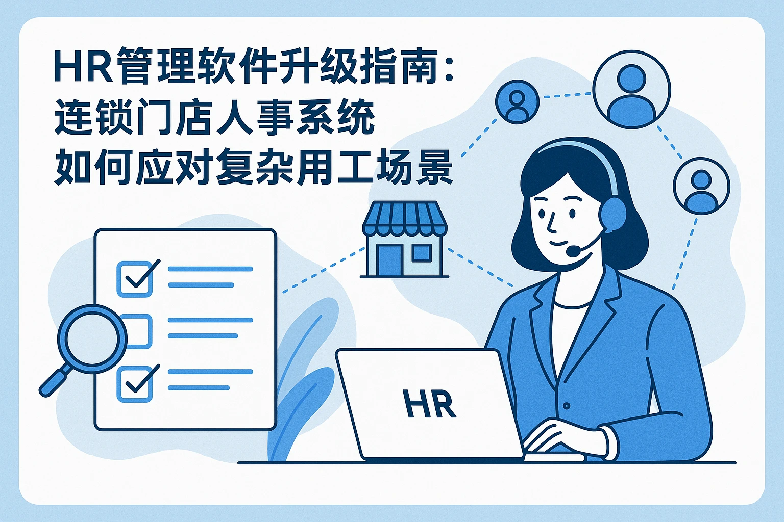HR管理软件升级指南：连锁门店人事系统如何应对复杂用工场景