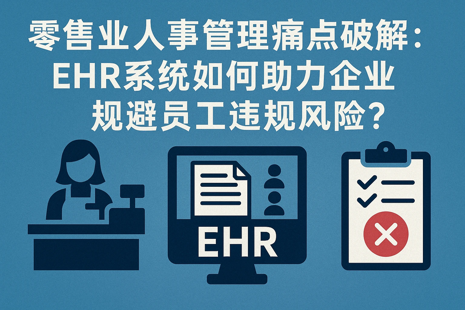零售业人事管理痛点破解:EHR系统如何助力企业规避员工违规风险?