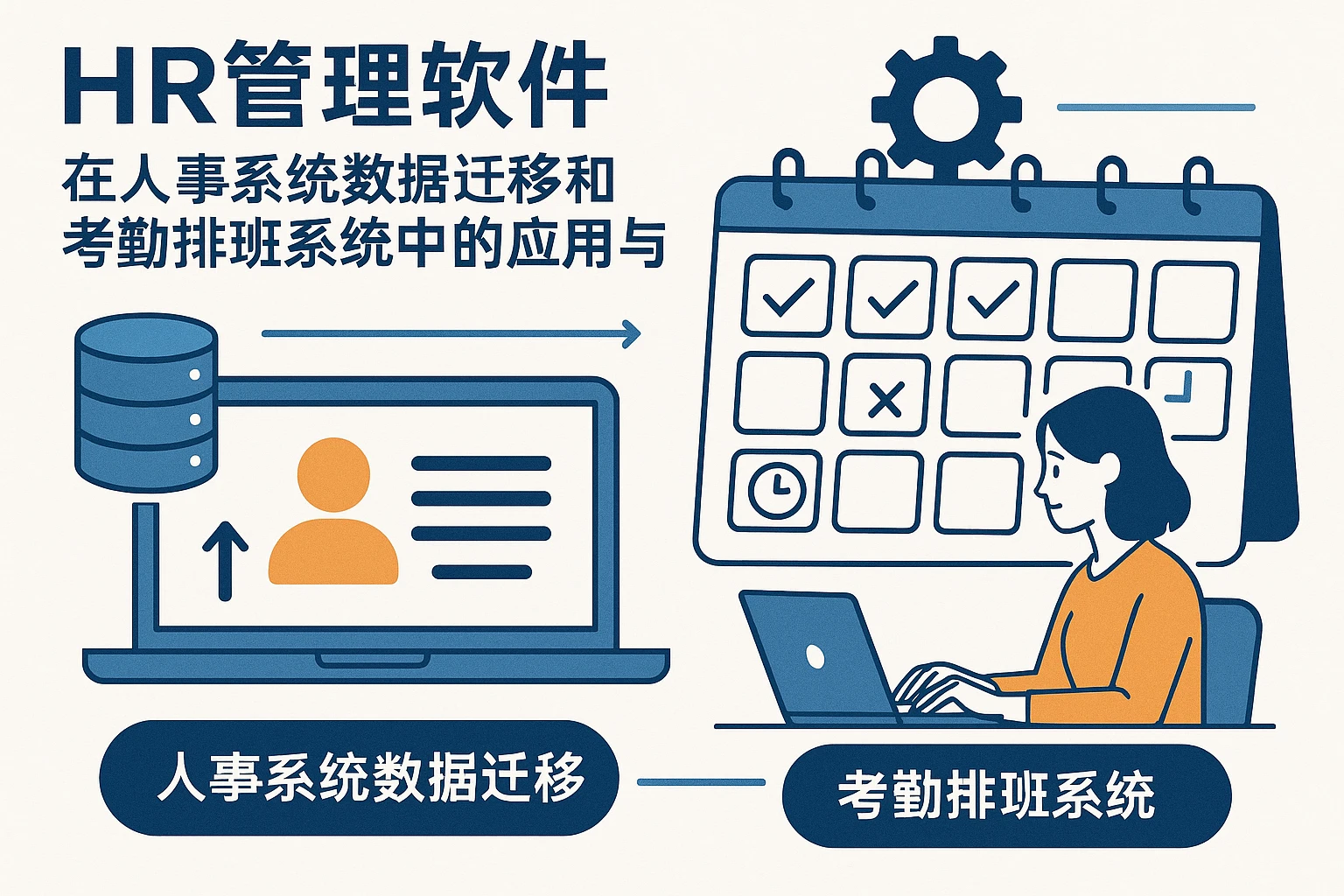 HR管理软件在人事系统数据迁移和考勤排班系统中的应用与优化