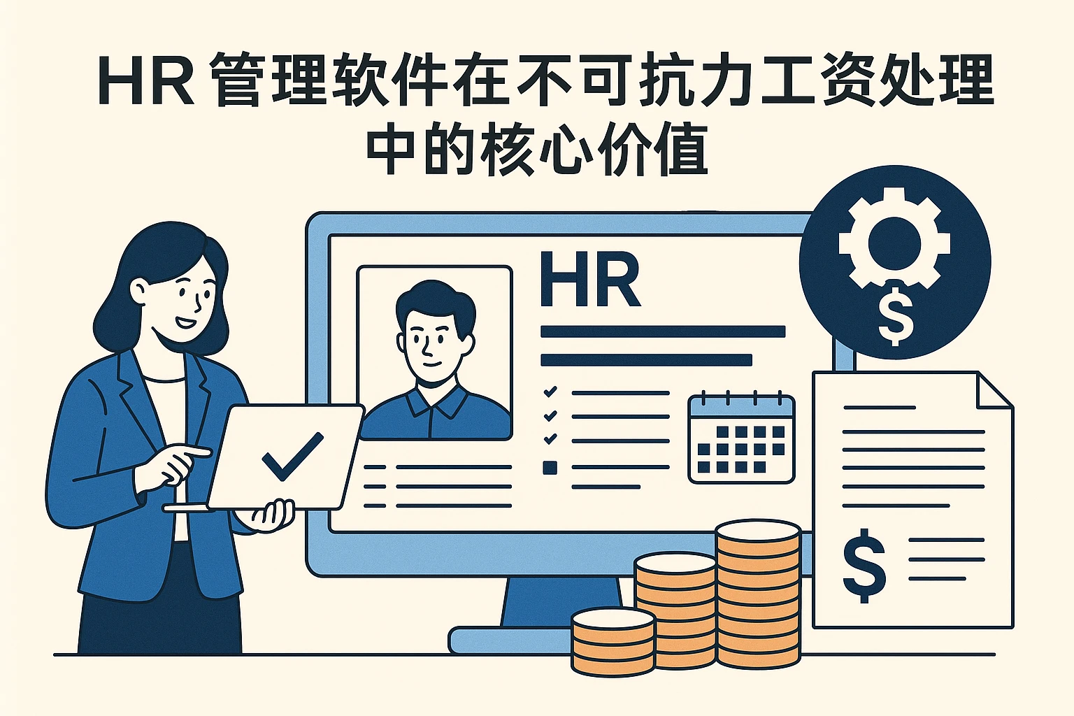 HR管理软件在不可抗力工资处理中的核心价值
