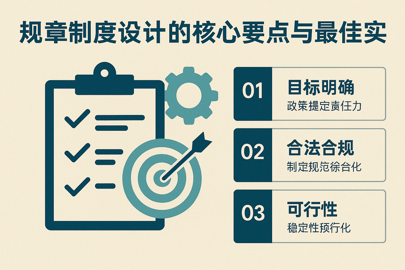 规章制度设计的核心要点与最佳实践
