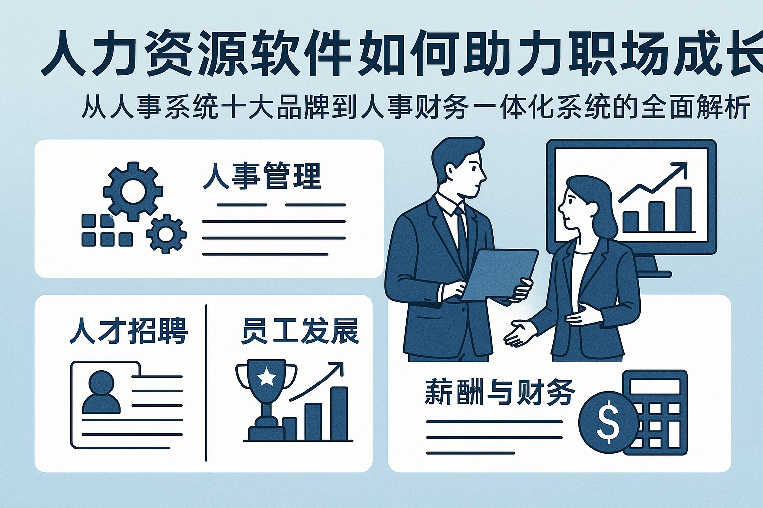 人力资源软件如何助力职场成长：从人事系统十大品牌到人事财务一体化系统的全面解析