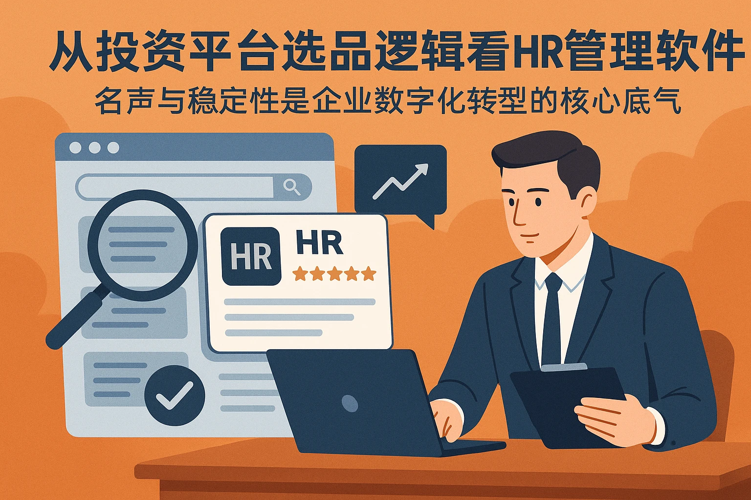 从投资平台选品逻辑看HR管理软件：名声与稳定性是企业数字化转型的核心底气