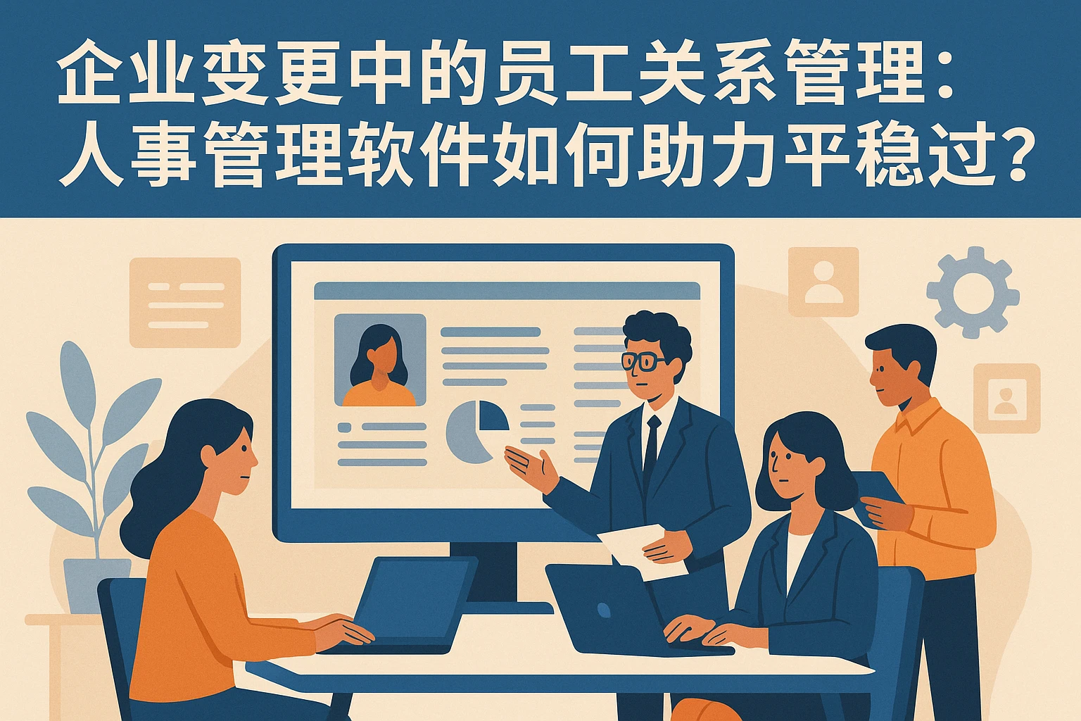 企业变更中的员工关系管理:人事管理软件如何助力平稳过渡?