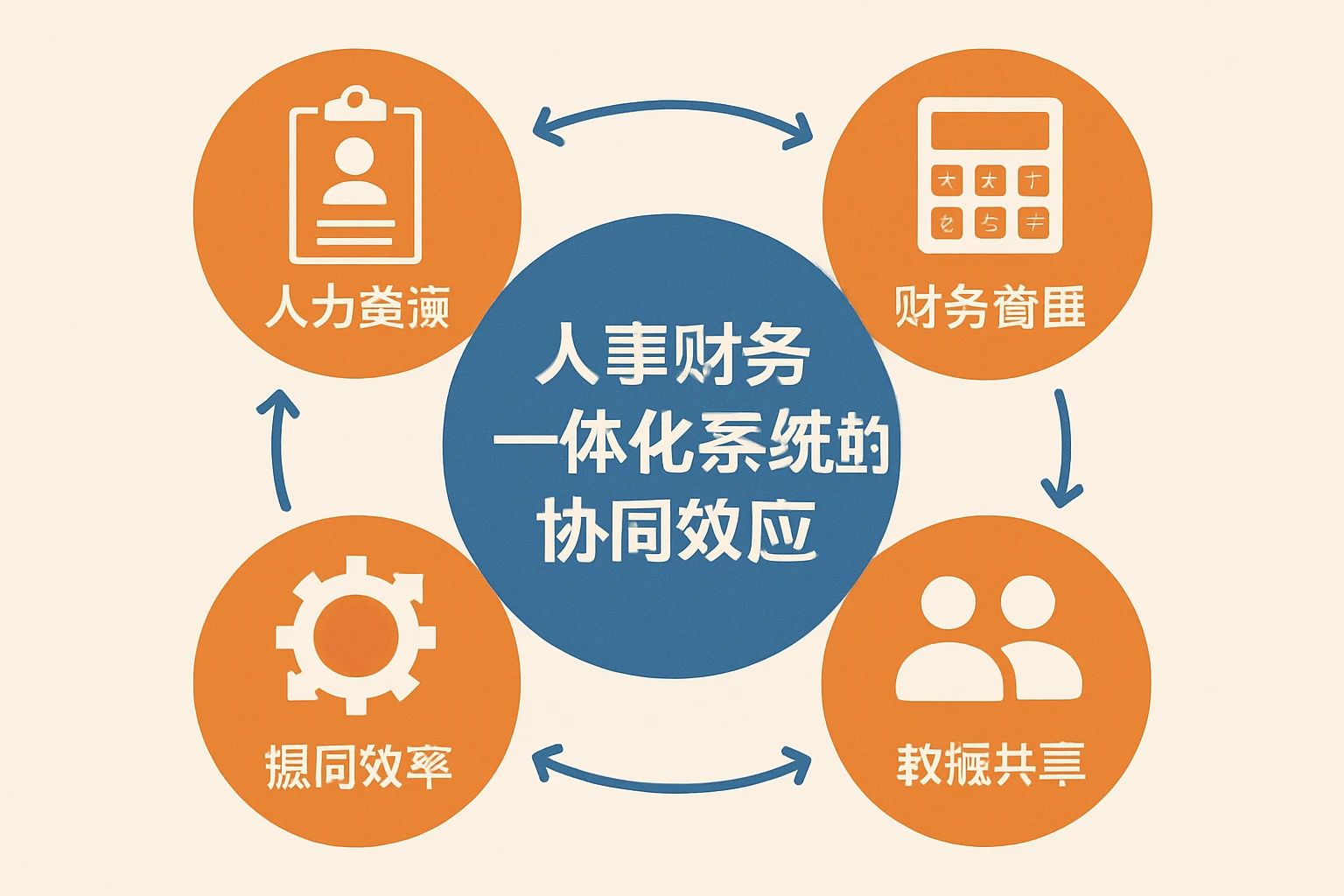 人事财务一体化系统的协同效应
